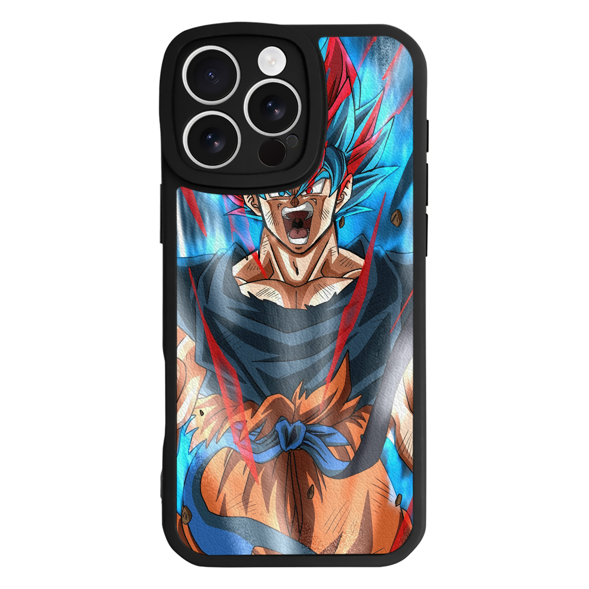 （画像用） ドラゴンボール DRAGON BALL 【iPhone 16シリーズ対応】シリコンスマホケース（レザー調） 材質：シリコン